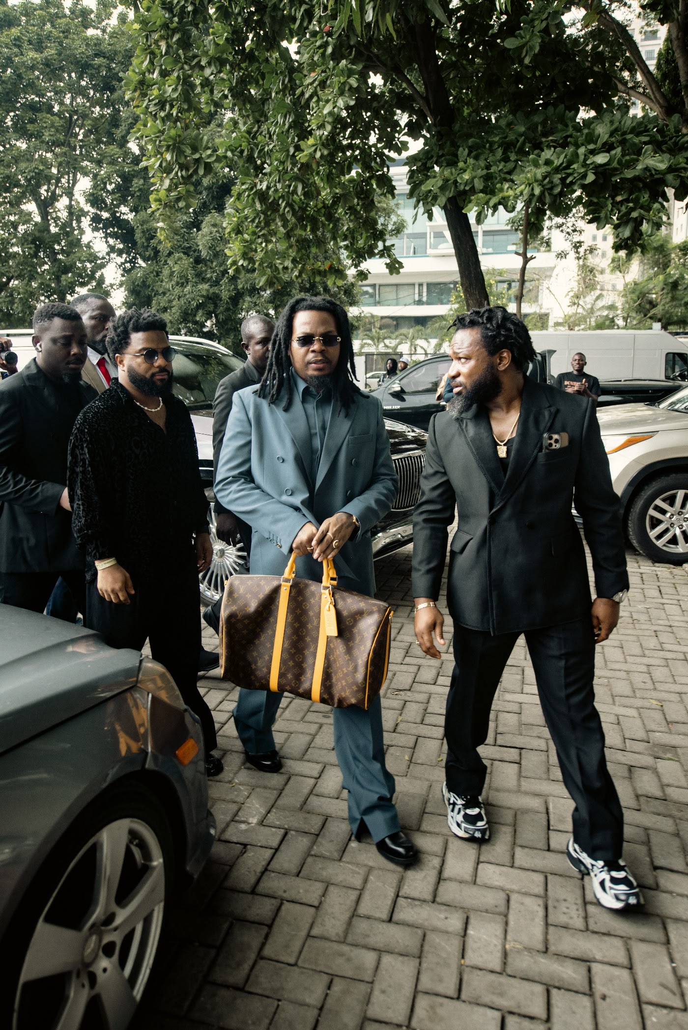 Grand Arrival in Style